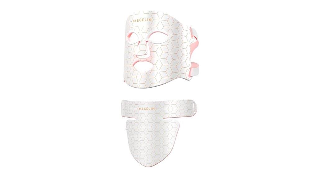 red light facial mask