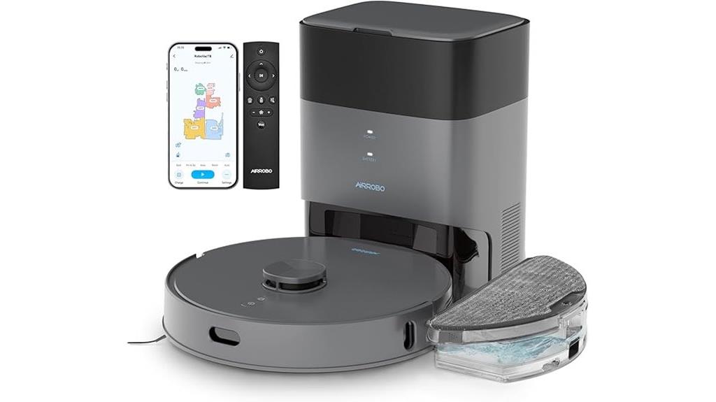 robot vacuum and mop