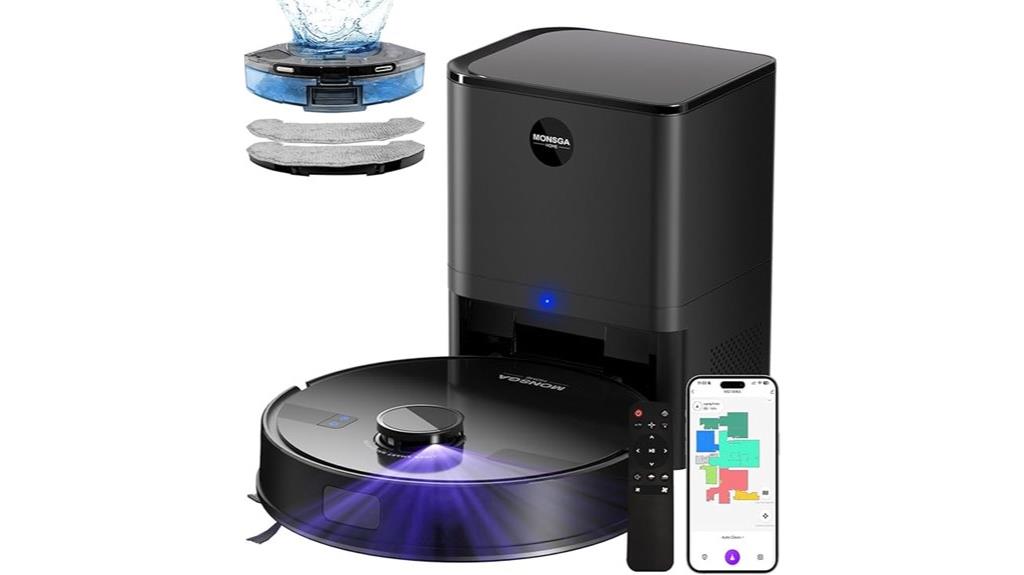 robot vacuum mop combo