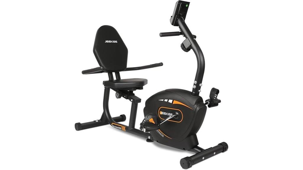 senior friendly recumbent exercise bike