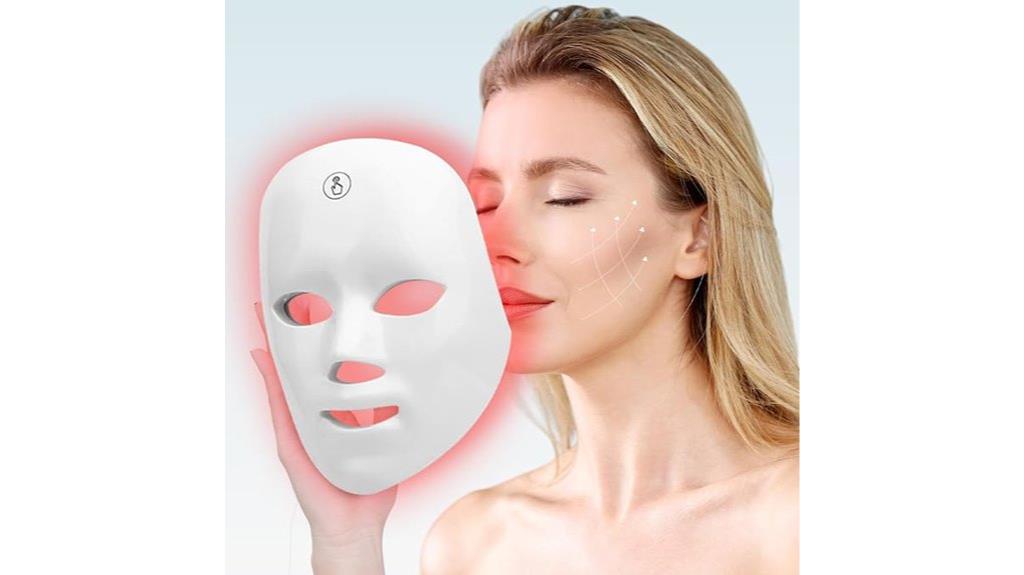 seven color led mask