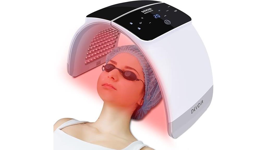 seven color led skin care
