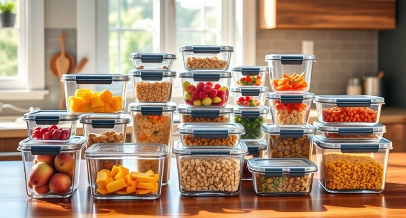 top glass food storage solutions