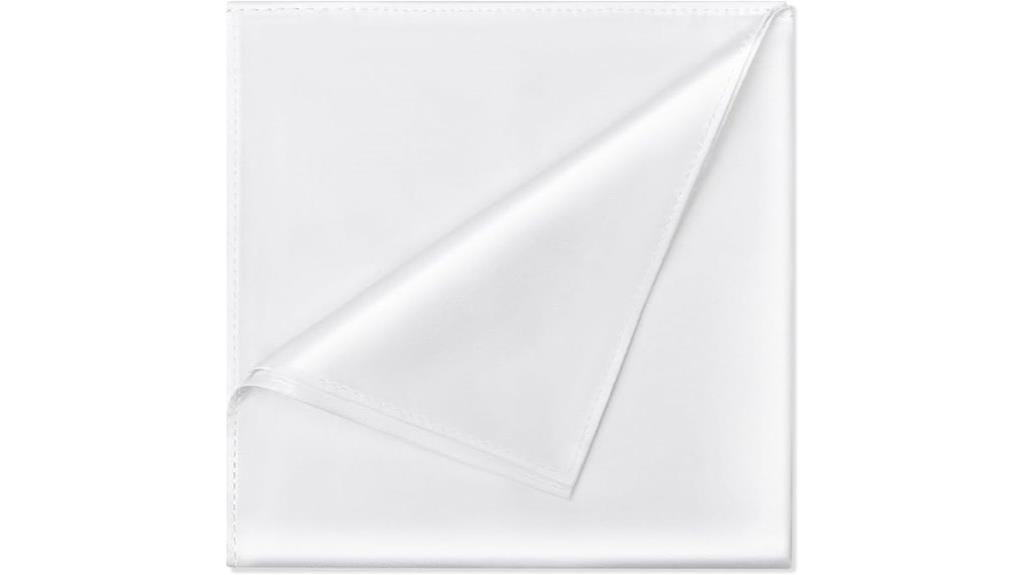 vegan silk pocket square