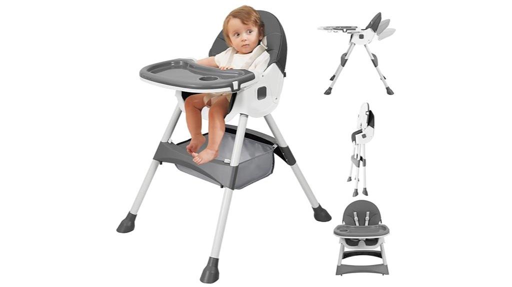 versatile convertible baby high chair