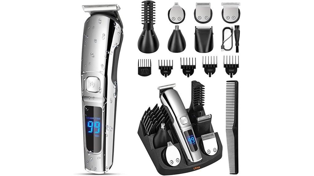 waterproof men s electric trimmer