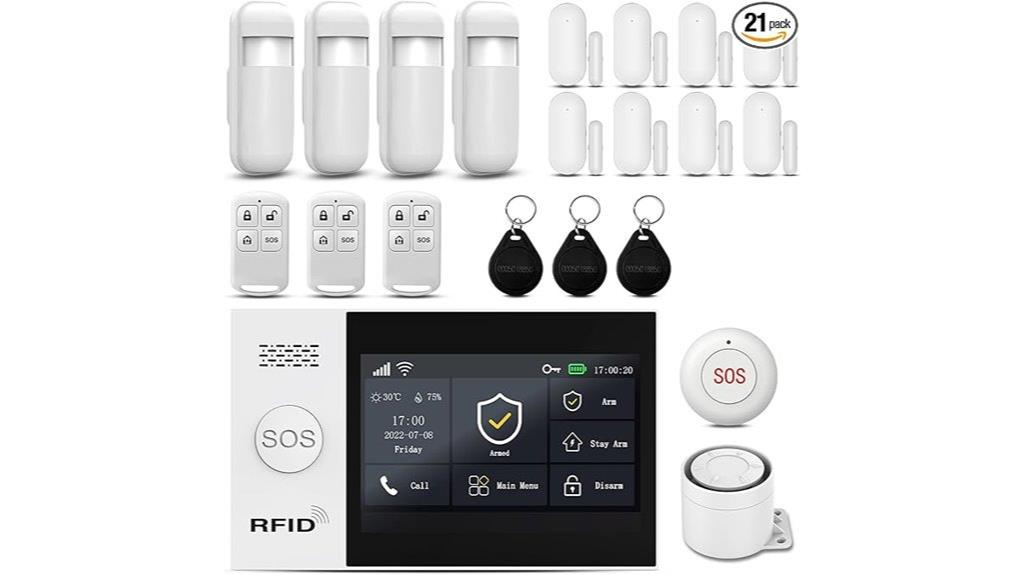 wireless 21 piece alarm kit