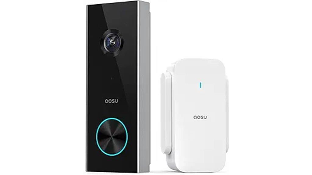 wireless 2k camera doorbell