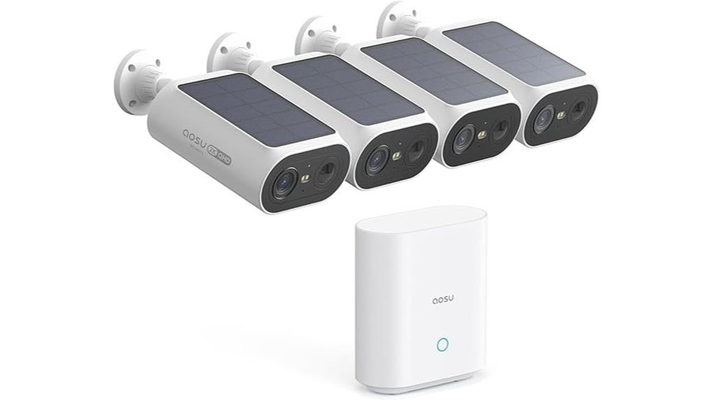 wireless solar security kit