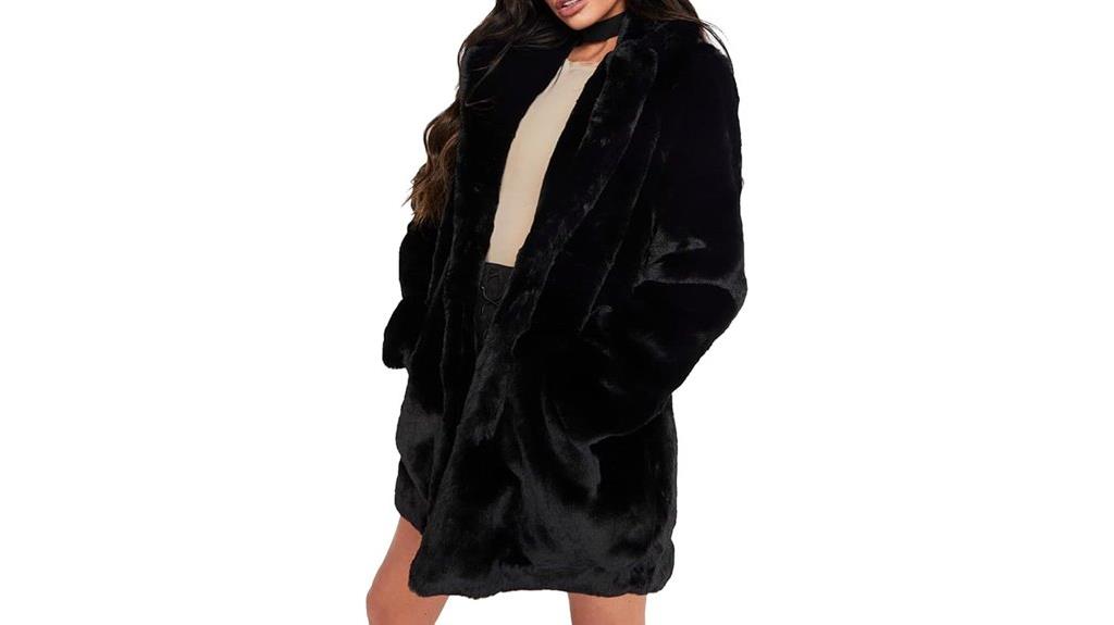 women s faux fur coat