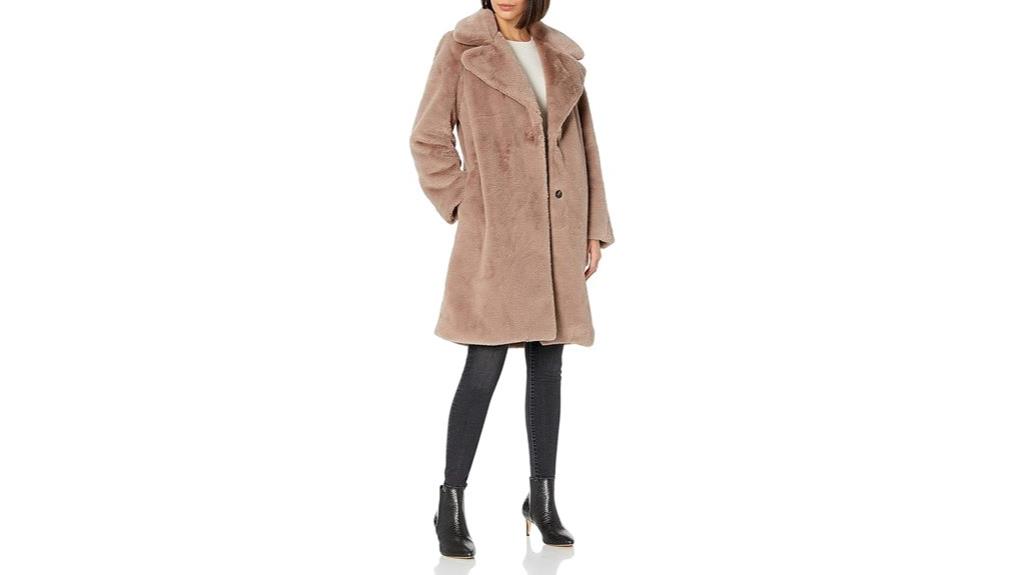women s faux fur coat