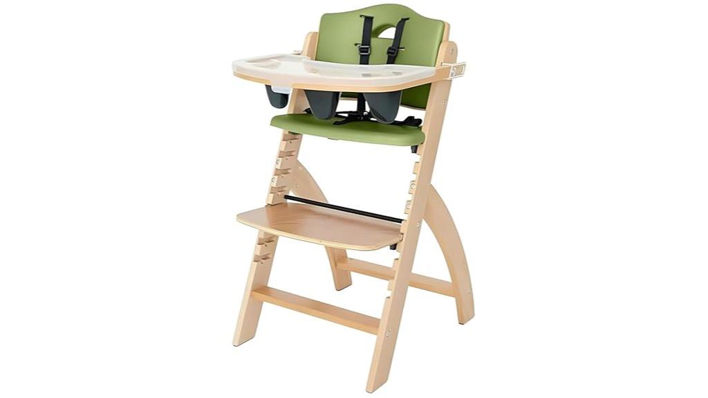 wooden junior high chair