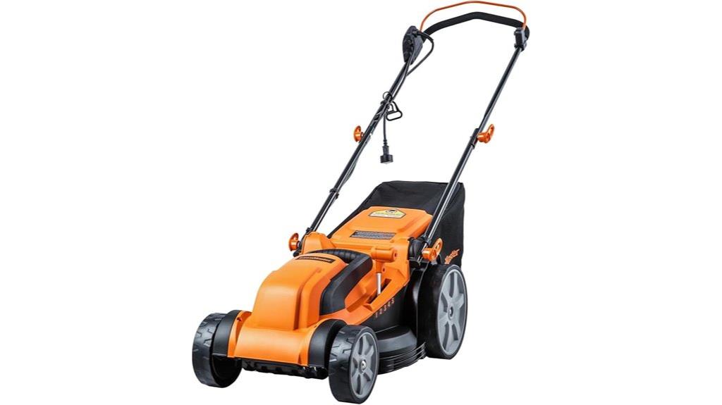16 inch 12amp electric mower
