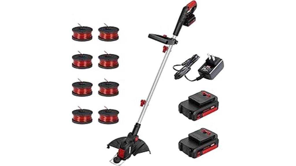 20v cordless trimmer kit