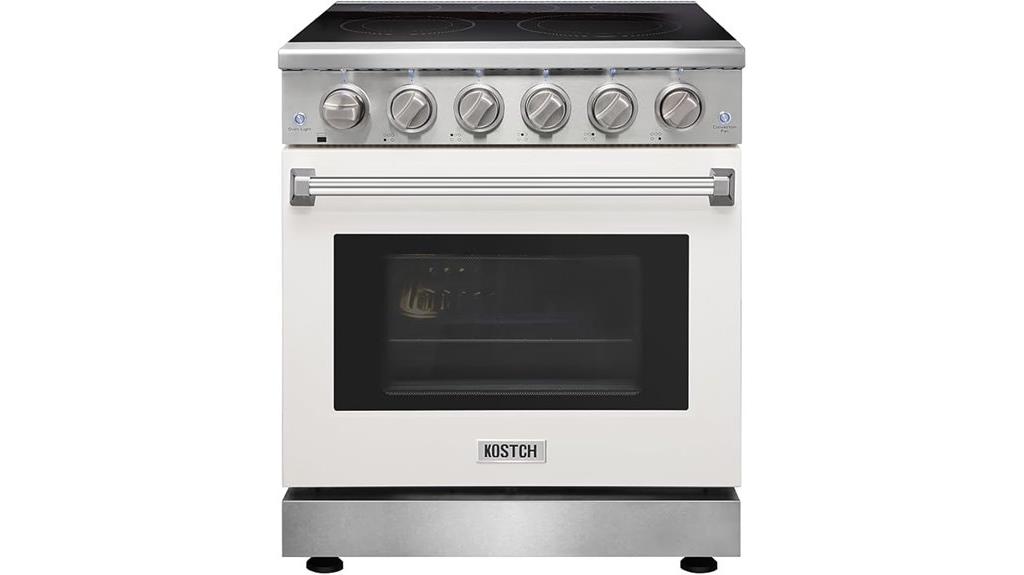 30 inch convection glass top