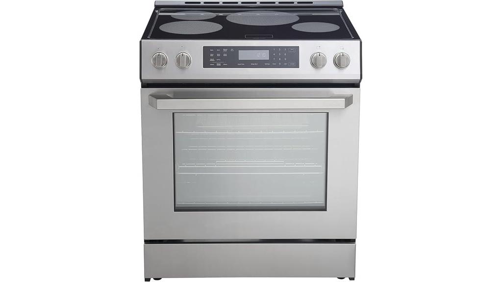 30 inch induction range