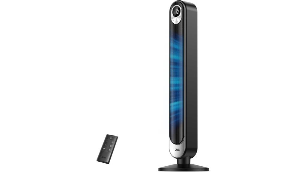 42 inch bladeless oscillating tower