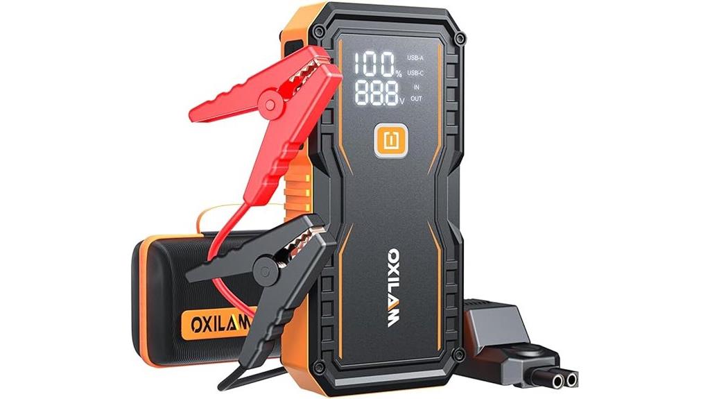 6000a gas diesel jump starter