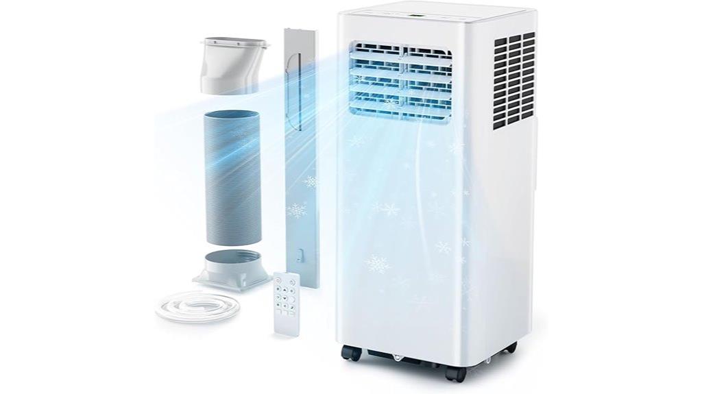 8000 btu portable cooling