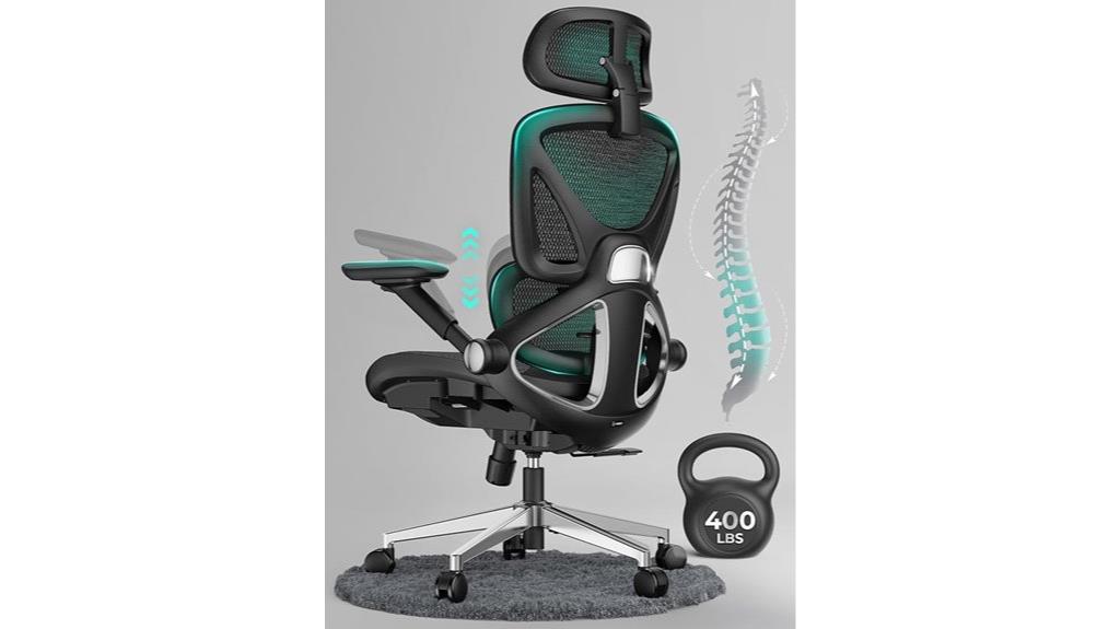 adjustable mesh office chair