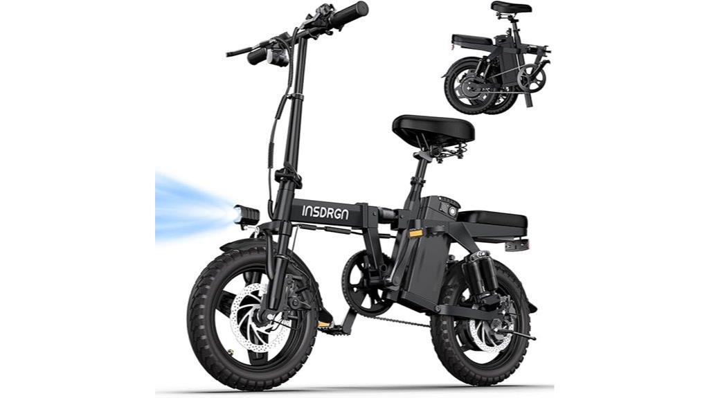 adult folding electric bike