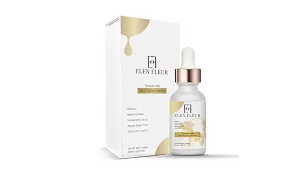 anti aging retinol hyaluronic serum