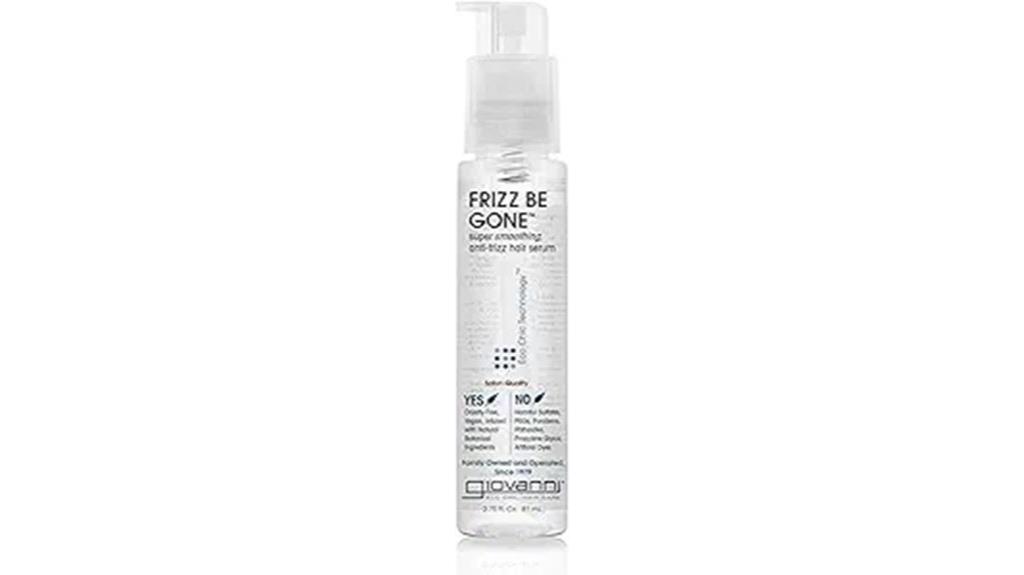 anti frizz hair serum pack