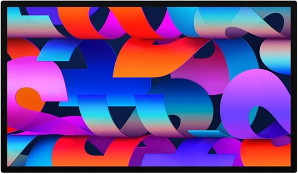 apple display with mount