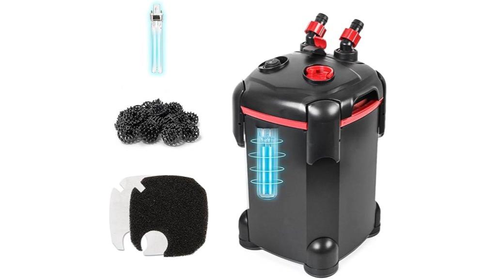 aquarium canister filtration system