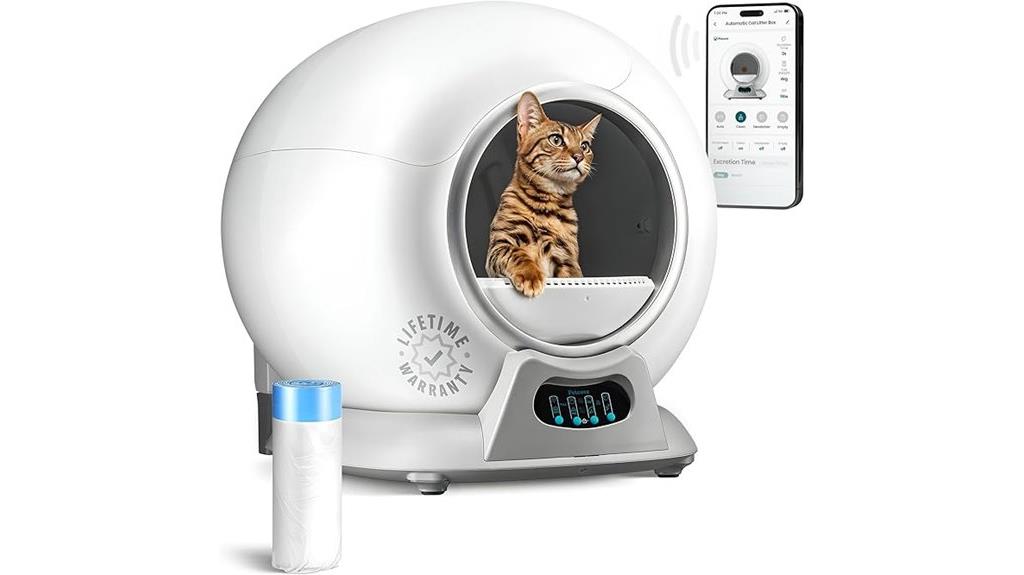automatic sensor cat litter