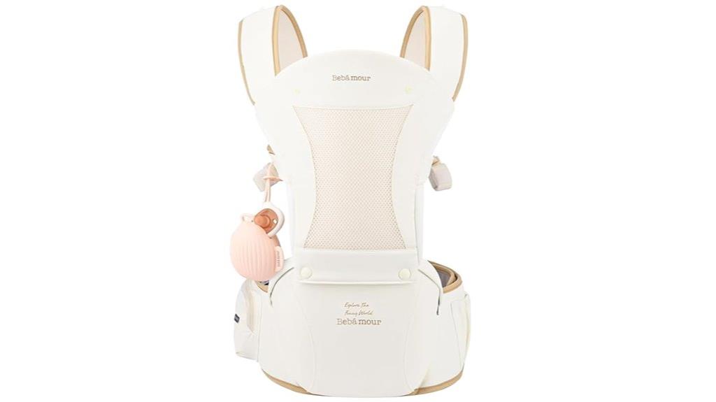 baby carrier with hip seat