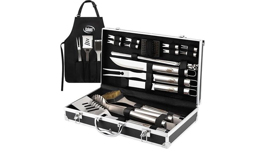 bbq tools with case