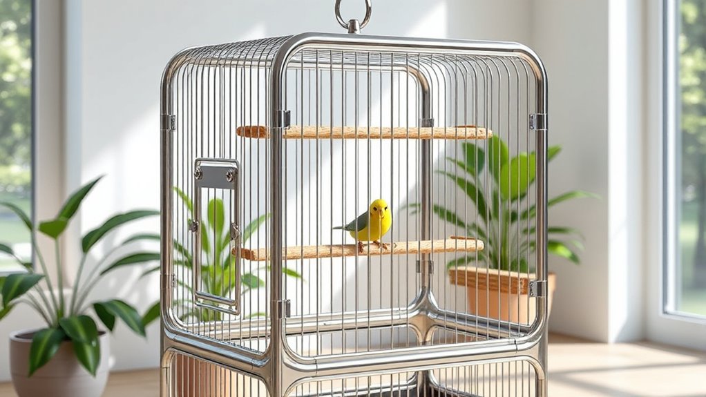 bird needs cage features