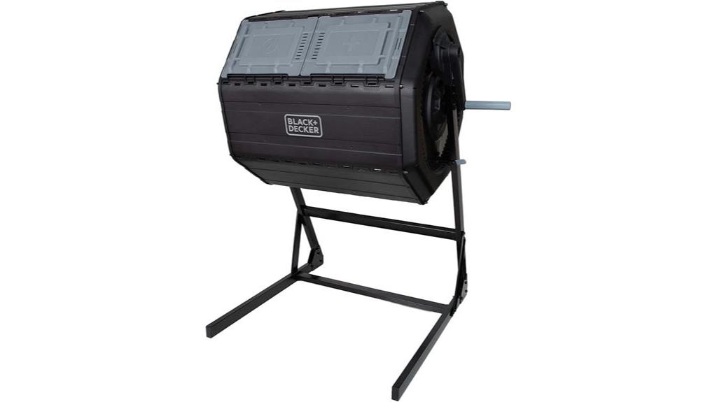 black decker 40 gallon compost tumbler