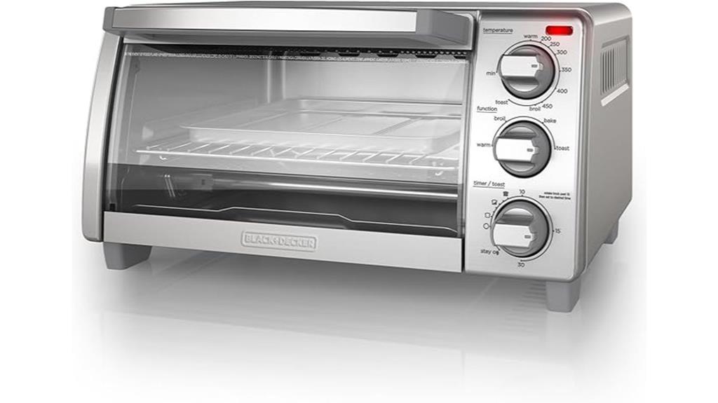 black decker 4 slice toaster
