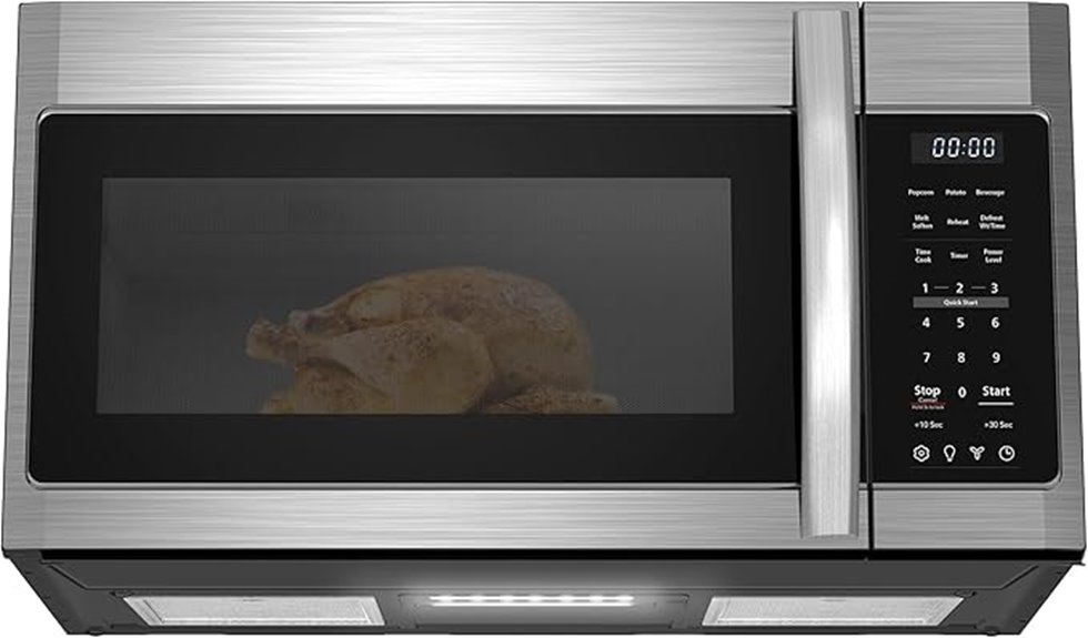 black decker microwave with vent