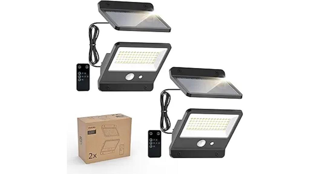 bright outdoor security lighting
