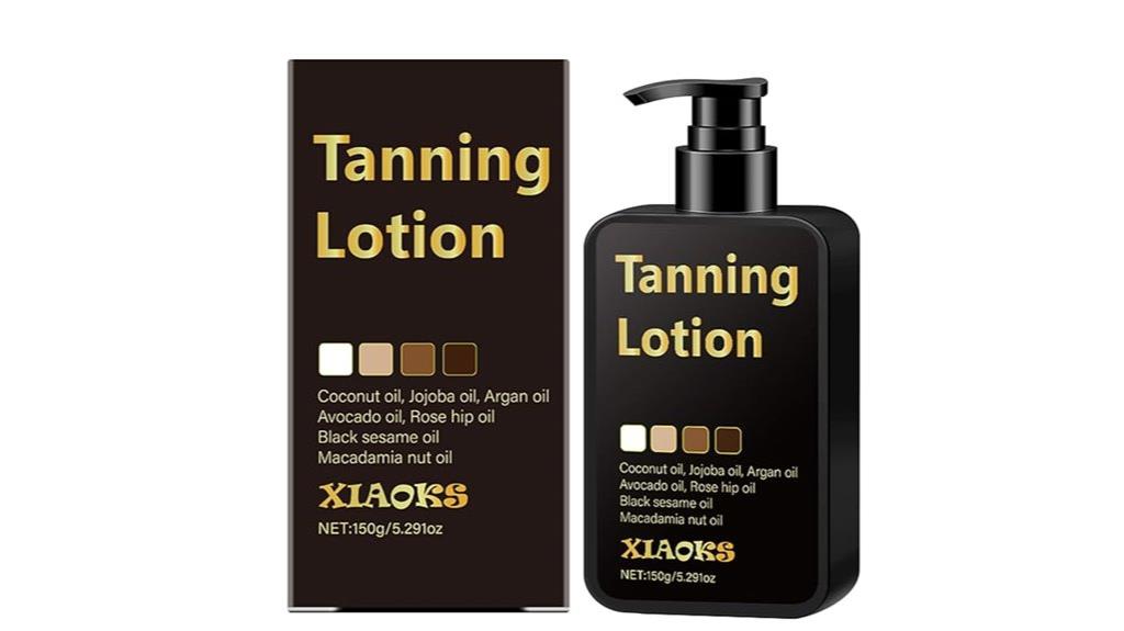 coconut argan self tanner