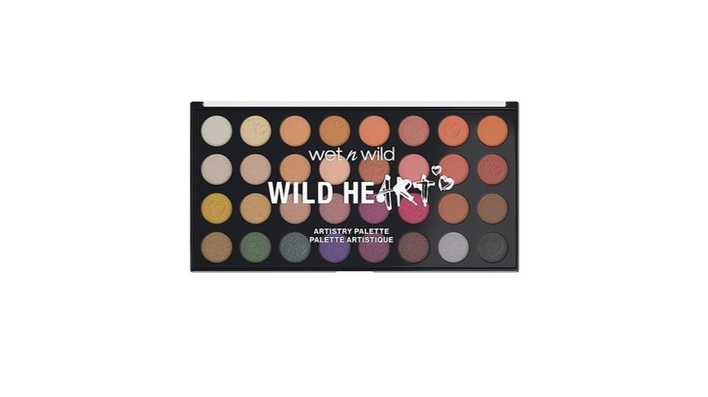 colorful bold eyeshadows palette