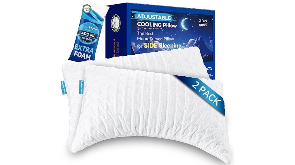 comfortable side sleeper pillow