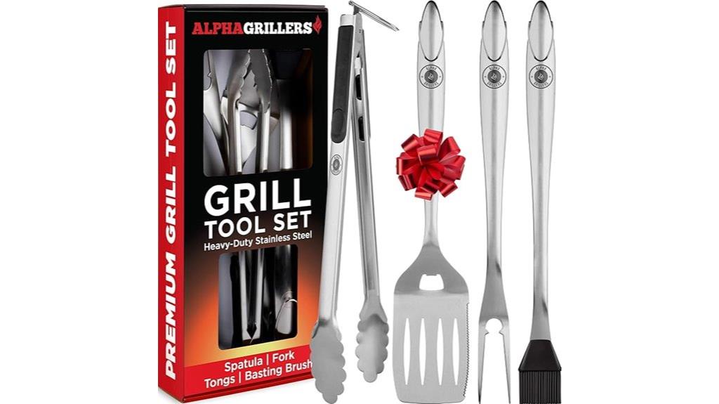 complete grilling tool set