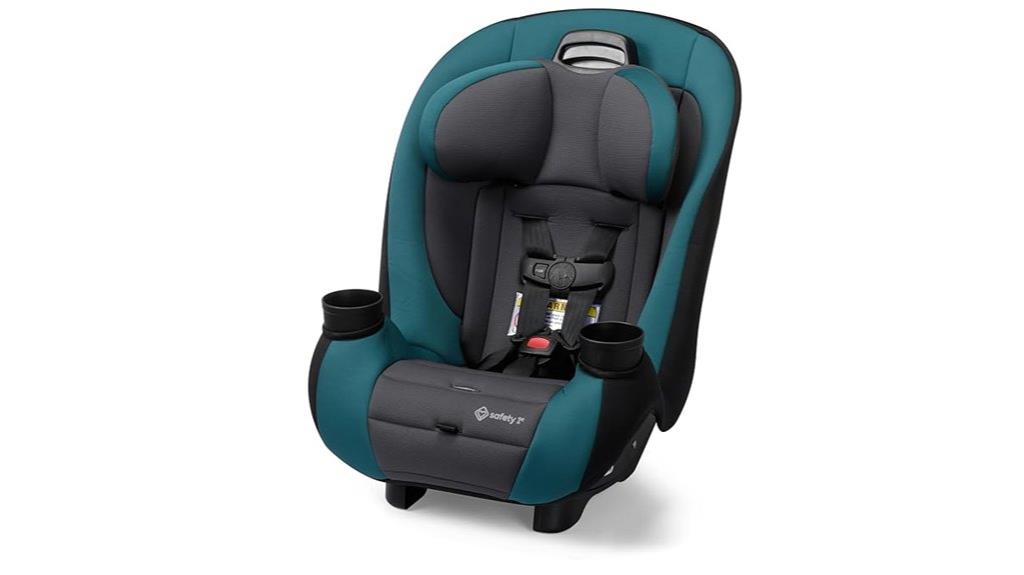 convertible safety focused car seat
