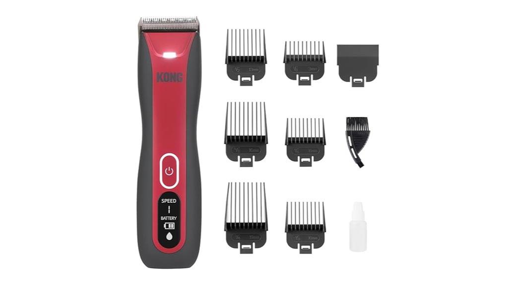 cordless dog clipper kit