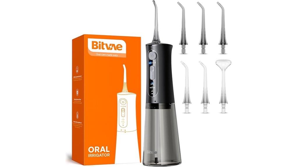 cordless water dental flosser