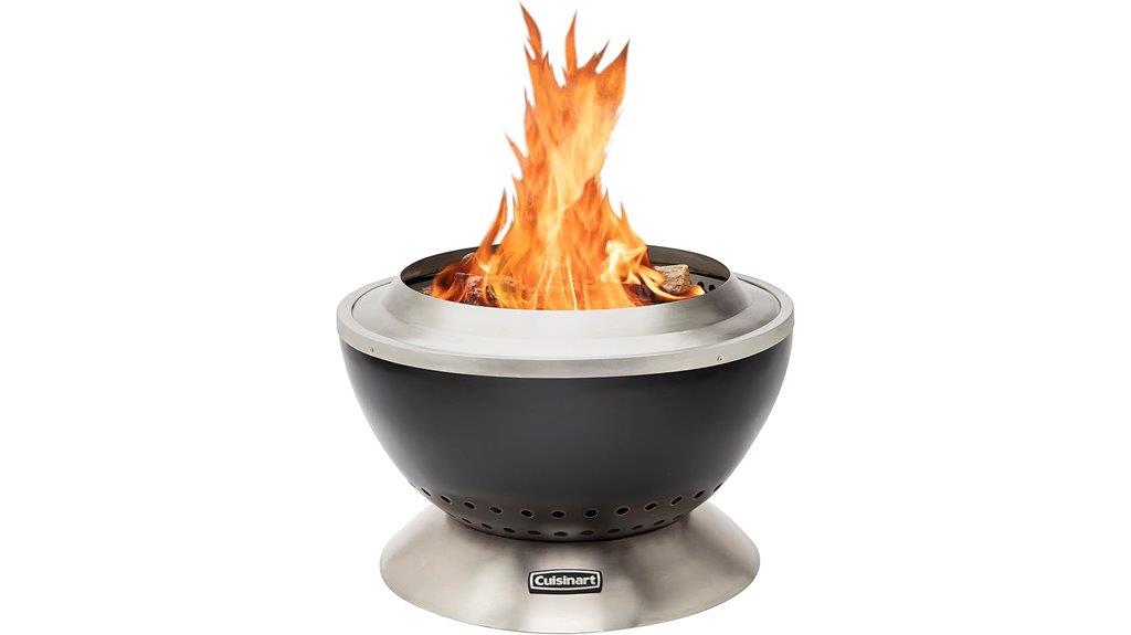 cuisinart 24 inch smokeless fire pit