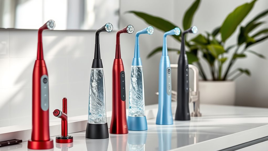 customizable portable flossing tips