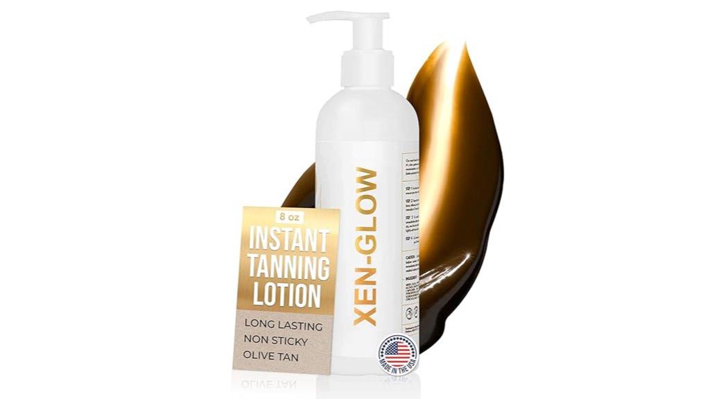 dark tanning lotion