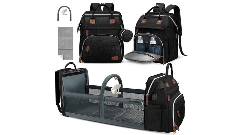 diaper bag with usb