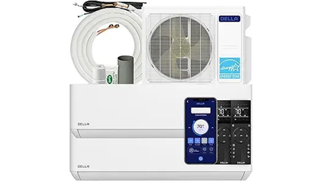 dual zone wifi mini split