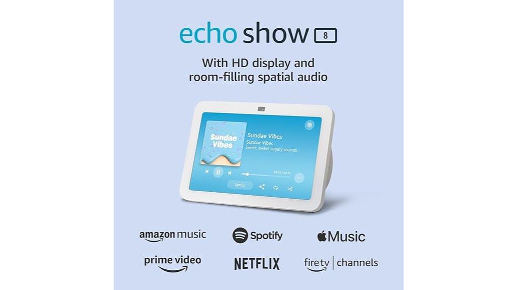 echo show 8 smart home